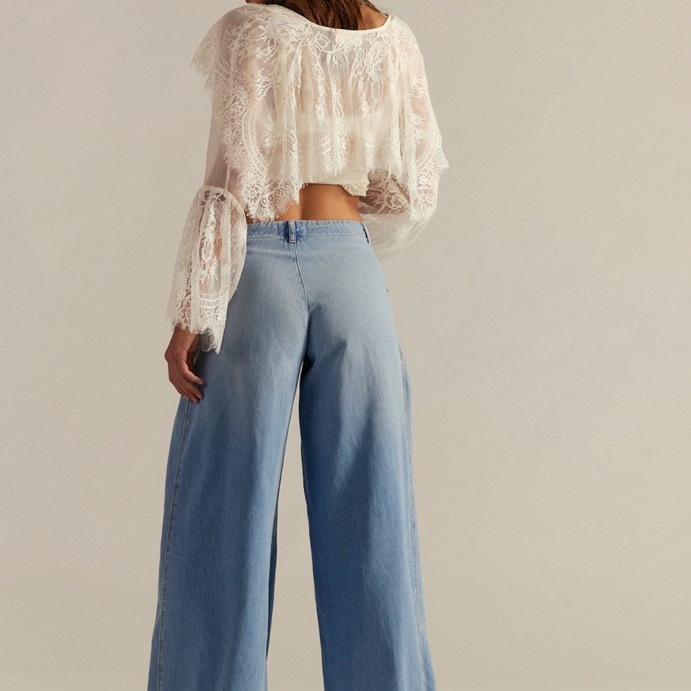 Free People Black Flare Jeans - Picture 5 of 5